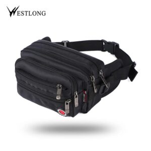 Riñonera informal para hombre y mujer, bolso funcional a la moda, impermeable, para teléfono, Unisex, 98011