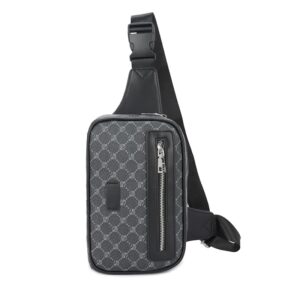 Bolso de pecho de lujo para hombre, bolsa de cintura con estampado Retro, bolso de hombro para hombre, bolsos cruzados, bolsos traseros de mensajero