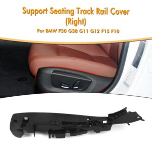 Reemplazo Interior de asiento para BMW F30, G38, G11, G12, F15, F10, cubierta de riel de pista, interruptor de asiento
