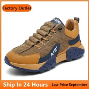 Zapatillas de plataforma vulcanizadas para hombre, zapatos informales para correr, talla grande 45 46, 2024