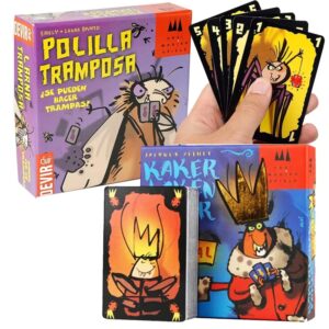Juego de cartas de Polio para niños, juego de cartas de Polio, juego de polilla, juguete de fiesta de juego Social