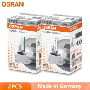 OSRAM-faros delanteros HID CLASSIC para coche, lámparas estándar 66140, 66240, 66340, 66440, CLC, 4200K, Blanco cálido, D1S, D2S, D3S, D4S