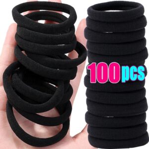Gomas elásticas para el pelo para niña y mujer, cintas de goma para el pelo, coletero, accesorios para el cabello