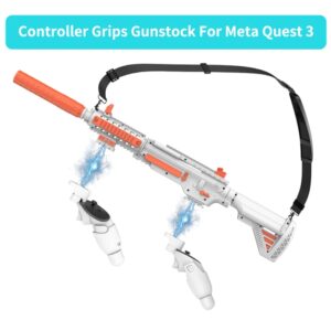 Pistola de Rifle magnético para juegos de realidad virtual, accesorios de disparo con soporte magnético para Meta Quest 3