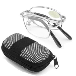 Gafas de lectura de diseño Retro para hombre y mujer, lentes plegables con montura de Metal plateado, + 1,0 + 1,5 + 2,0 + 2,5 + 3,0 + 3,5 + 4