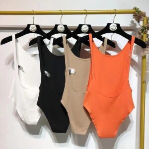 Camiseta sin mangas con espalda descubierta para mujer, body Sexy con cuello en U, camisola informal sin mangas, ropa de dormir que combina con todo, chaleco básico ajustado para el hogar