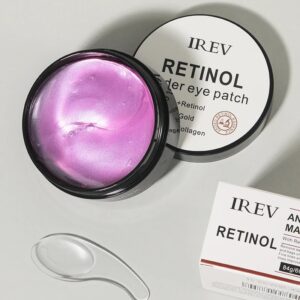 Parches de Retinol para debajo de los ojos, mascarilla con ácido hialurón, hidratante, elimina las ojeras, mascarilla coreana para el cuidado de la piel, 60 piezas