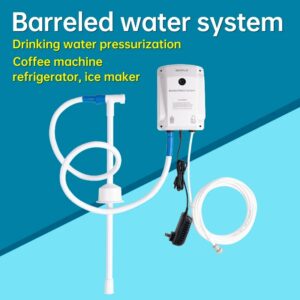 SEAFLO-dispensador de agua potable portátil para nevera, sistema de bomba de agua, botella de 5 galones, RV, grifo de máquina de hielo