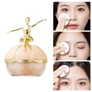 Polvo de maquillaje Ballet Air Sense, Control de aceite, maquillaje suelto impermeable, 20g, poros de larga duración, Invisible, graso K9P9