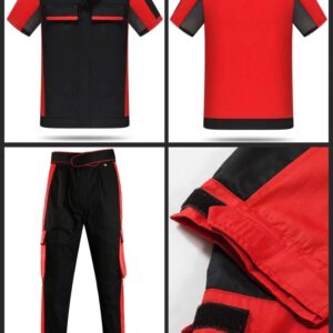 Conjunto de ropa de trabajo para hombre, trajes de trabajo para trabajadores, uniformes, reparadores de automóviles, traje de trabajo de moda, chaqueta mecánica, pantalón