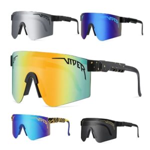 Pit Viper-gafas de sol UV400 para hombre y mujer, lentes deportivas para exteriores, Mtb, sin caja