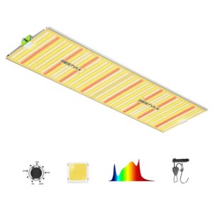BESTVA-Luz Led de espectro completo LM281 para cultivo de plantas de interior, fitoamplificador de tablero cuántico regulable, 1000W/2000W/4000W