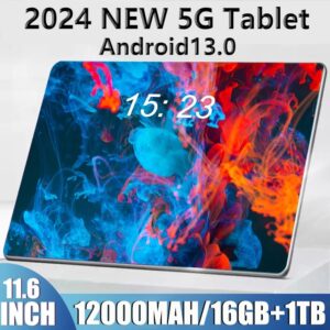 Tableta Android 13 DE 11,6 pulgadas, 16GB de RAM, 1TB de ROM, batería de 12000mAh, pantalla táctil IPS HD de 10 núcleos, FD65362862
