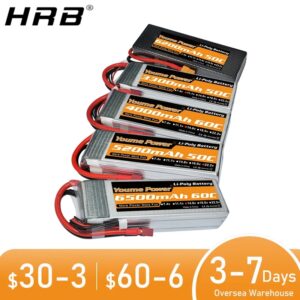 Youme-batería Lipo 2S 3S 4S 6S RC, 7,4 V, 11,1 V, 14,8 V, 22,2 V, 3300mah, 4500mah, 5200mah, 6200mah, 6500mah, piezas de carcasa dura T XT60