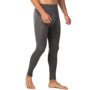 Ropa interior térmica para hombre, Calzoncillos largos de lana merina, 100%, 200GSM