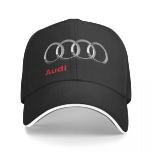 A-audi A6 Q8 RS4 RS5 gorra de béisbol con logotipo de coche, gorra de sándwich informal, sombrero de papá ajustable para exteriores, hombres y mujeres