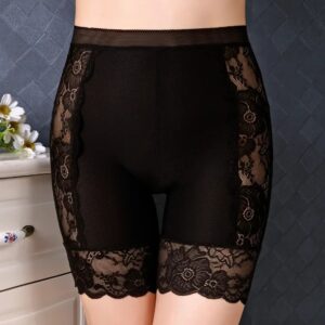 Bragas de seguridad sin costuras para mujer, pantalones cortos elásticos de cintura alta, ropa interior adelgazante, lencería de verano