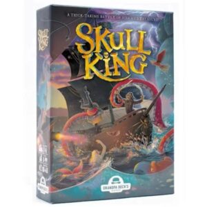 Skull King Ultimate pirate game, juego de mesa con tarjeta creadora, oculta tu reino, versión en inglés, nuevo