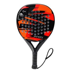 IANONI-raqueta de pádel, superficie de fibra de carbono con memoria EVA, núcleo de espuma flexible, ligera