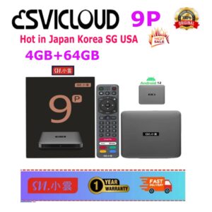 SVICLOUD-tv box 9P original, 2024 svicloud9p, 4GB, 64GB, inJapan, Singapur, Corea, EE. UU., CA, vietnam, Tailandia, Francia, switerland, Reino Unido