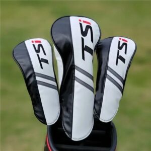 TSI-cubiertas universales para palos de Golf, cubiertas protectoras de cuero PU para Conductor, Fairway