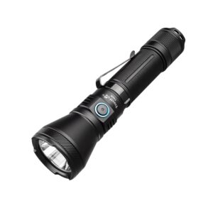 Trustfire-Lámpara táctica recargable T40R, linterna Led de 1800 lúmenes, rango de haz de 550 metros, con carga Usb, de autodefensa, IP68