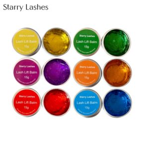 Starrylashes-Bálsamo elevador de pestañas, 5 piezas, 15g, Corea, cera no fuerte, Vegano fijador, herramientas de elevación