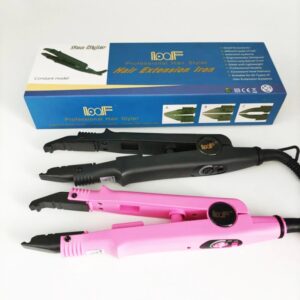 Conector de fusión de extensión de cabello tipo A, plancha de fusión de cabello, Conector de fusión de cabello, n. ° 1