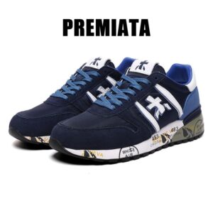 PREMIATA-zapatos retro de gamuza para hombre, zapatillas informales, baratos de liquidación, envío gratis, marca de moda, serie Millet Premiata