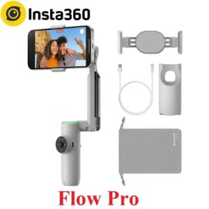 Insta360 Flow-Pro estabilizador portátil para Smartphone, cardán de teléfono con seguimiento automático, estabilización de 3 ejes para Android y Iphone