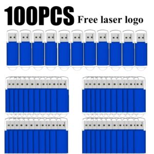 Unidad Flash Usb 2,0 de alta velocidad, Pendrive de 4GB, 8GB, 16GB, 32GB y 64GB, 100 piezas