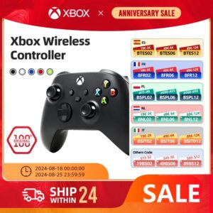 Microsoft Xbox Core blanco controlador inalámbrico para Xbox Series S X XSS XSX Xbox One