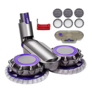 Cabezal de fregona de suelo eléctrico, accesorio para aspiradora Dyson V7, V8, V11, V10, V15, con Trank de agua con gatillo de interruptor
