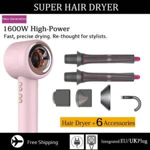 Secador de pelo sin hojas, herramienta eléctrica de iones negativos, anión constante, cuidado Personal del cabello