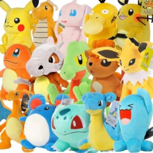 Muñeco de peluche Original de Pokémon para niños y niñas, 43 estilos, Pikachu, Charizard, figura de dibujos animados, almohada de felpa, regalos