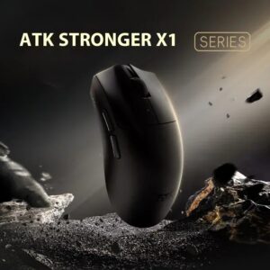 Atk-ratón inalámbrico X1 Pro Max, periférico Ultra 2 con Bluetooth, 49g, ligero Paw3950/Ultra 8k, Fps, oficina, Gamer, regalo
