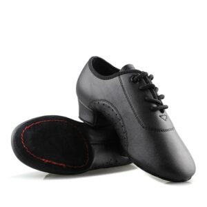 Zapatos de baile latino para hombre, zapatillas de baile de salón, Tango, Jazz, 16,5-26,5 CM