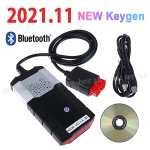 Herramienta de diagnóstico para coches y camiones, escáner Vci Vd 2024 Keygen en Cd Ds150e Cdp con Bluetooth TNESF DELPHIS ORPDC Obd, novedad de 2021,11