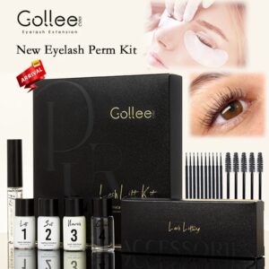 Gollee-Kit de levantamiento de pestañas, tratamiento sin daño, potenciador de pestañas, conjunto de permanente, duración de 4-6 semanas, fijación, maquillaje rizador de pestañas, nuevo