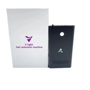 Peluca de extensión de cabello con tecnología de luz en V Original, pieza de cabello, herramienta de injerto de cabello Real, herramienta firme sin huellas para cinta, extensión de cabello humano