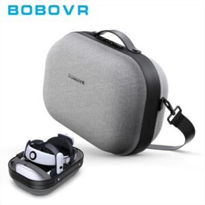 BOBOVR-estuche de transporte C3 diseñado para Meta Quest 3 y BOBOVR S3PRO, correa para la cabeza, accesorios de viaje extendidos