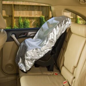Protector de parasol para asiento de coche de bebé, cubierta antipolvo para cochecito de niños