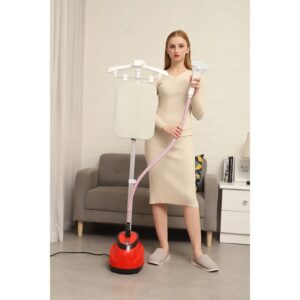Vaporizador de ropa de tamaño completo, 1,6 litros de capacidad, 1800 vatios, planchado, vaporizador de ropa