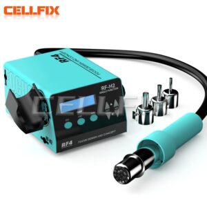 Pistola de aire caliente de desoldadura rápida, estación de soldadura, pantalla Digital, estación de retrabajo BGA inteligente, reparación de chips PCB, H2, RF4, 1000W, nueva
