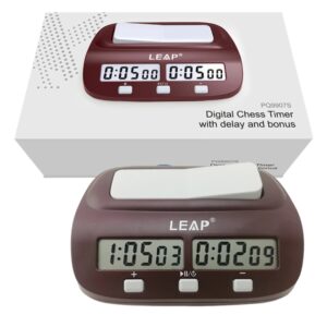 Reloj de ajedrez Digital profesional, temporizador de Cuenta regresiva con alarma, juego de mesa electrónico, competición adicional, torneo maestro