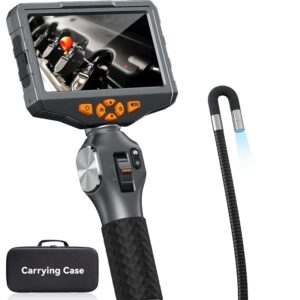 Teslong-boroscopio articulado, pantalla IPS de 5,0 pulgadas, endoscopio de dirección de 210 grados, cámara de inspección de vídeo para Mecánica de aviones
