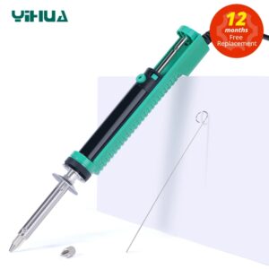 YIHUA-bomba de succión de hierro para desoldar, herramienta de reparación de soldadura con boquilla de soldadura, 30W, 929D-V, 110V, 220V