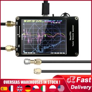 NanoVNA-analizador de red vectorial, dispositivo Digital de 50KHz-900MHz, ondas de pie, onda corta MF HF VHF UHF, Analizador de antena Nano VNA