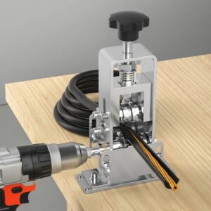 Pelacables portátil, herramienta Manual para pelar cables de 1-25mm, máquina peladora eléctrica con manivela, taladro eléctrico de mano